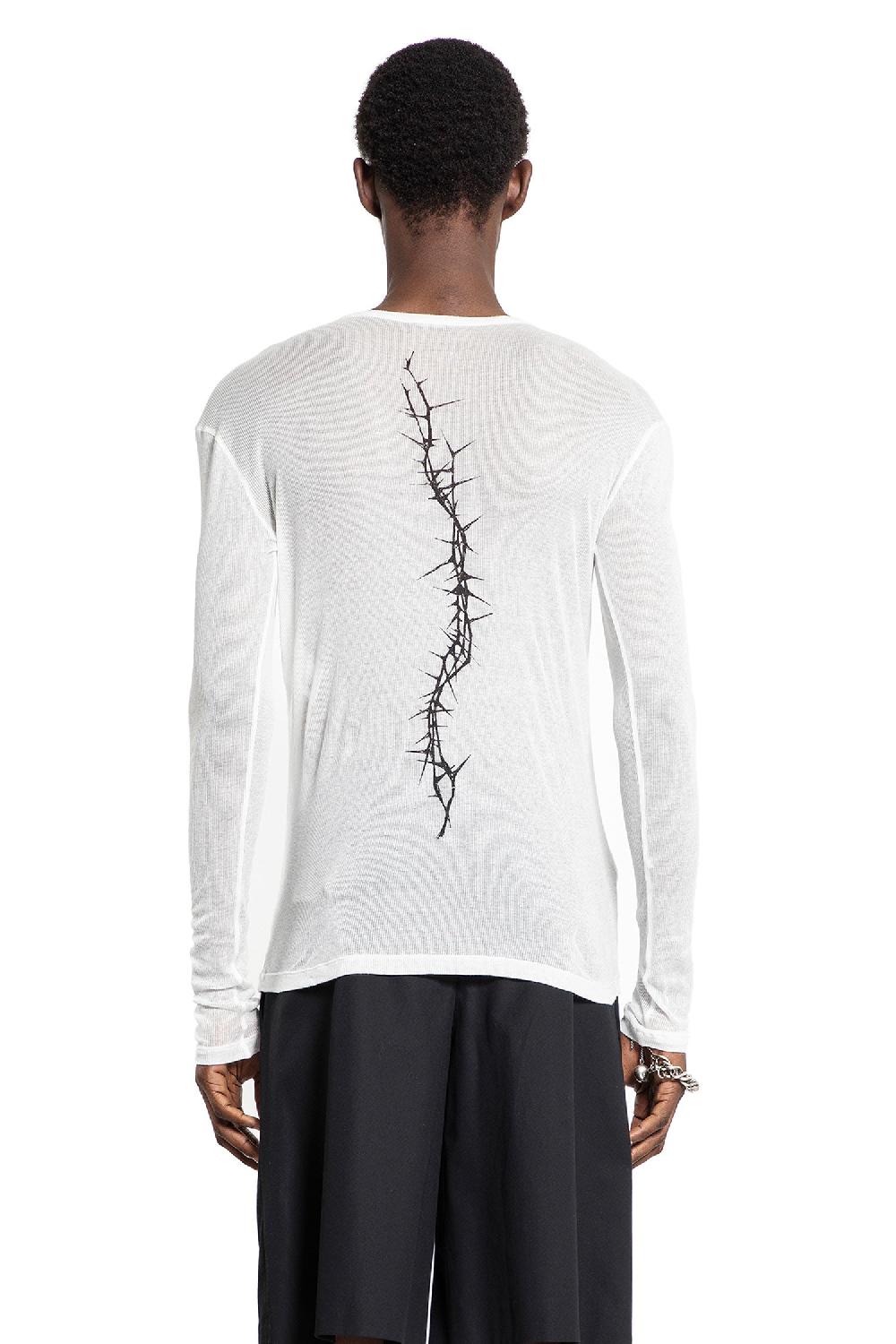 Antonioli ANN DEMEULEMEESTER MAN WHITE T-SHIRTS & TANK TOPS