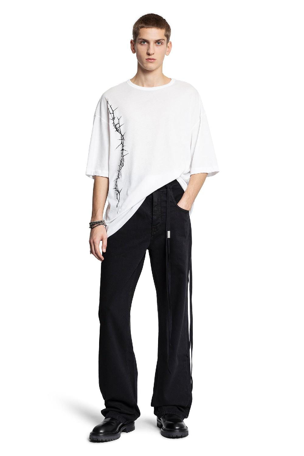 Antonioli ANN DEMEULEMEESTER MAN WHITE T-SHIRTS & TANK TOPS