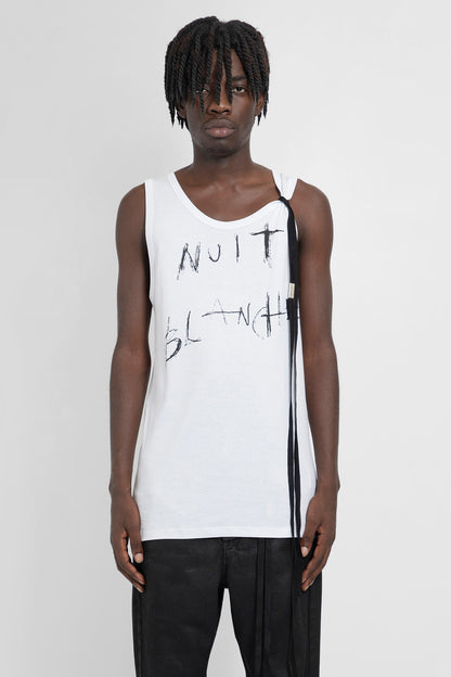 Antonioli ANN DEMEULEMEESTER MAN WHITE T-SHIRTS & TANK TOPS