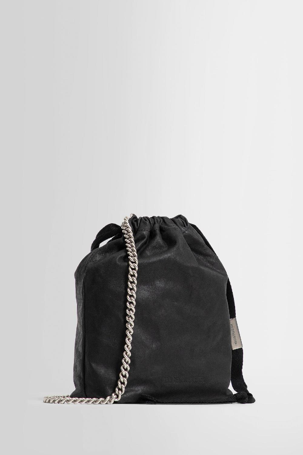 Antonioli ANN DEMEULEMEESTER UNISEX BLACK CROSSBODY BAGS