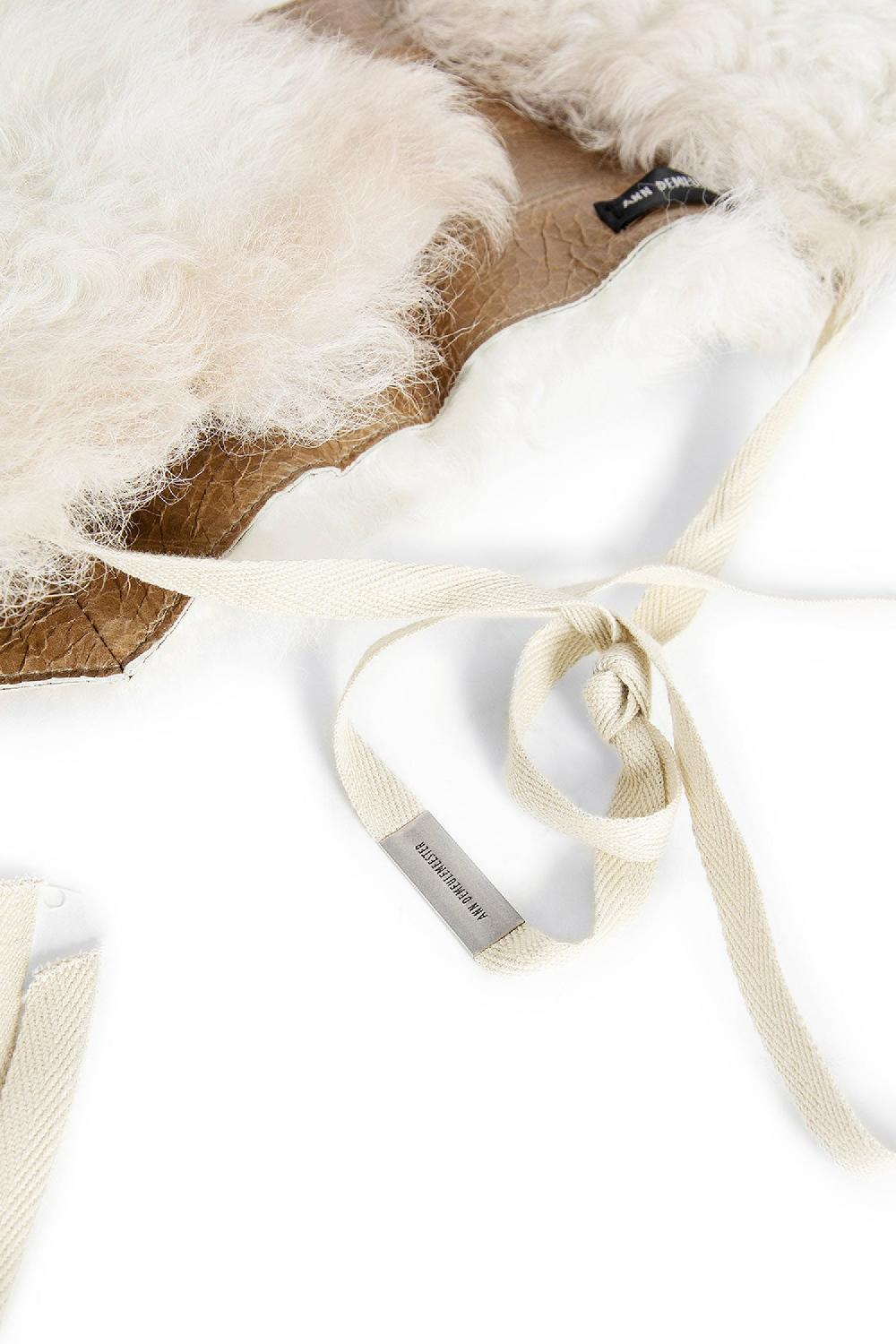 Antonioli ANN DEMEULEMEESTER UNISEX OFF-WHITE SCARVES