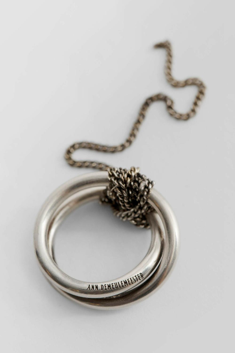 Antonioli ANN DEMEULEMEESTER UNISEX SILVER JEWELLERY