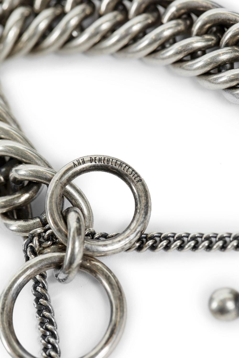 Antonioli ANN DEMEULEMEESTER UNISEX SILVER JEWELLERY