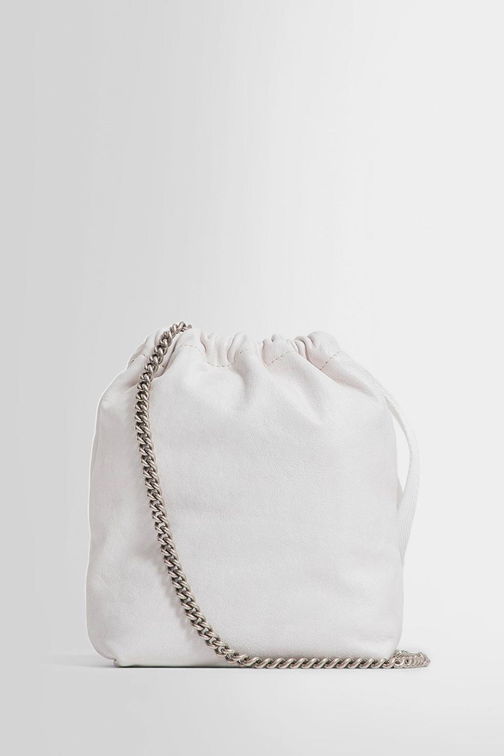Antonioli ANN DEMEULEMEESTER UNISEX WHITE CROSSBODY BAGS