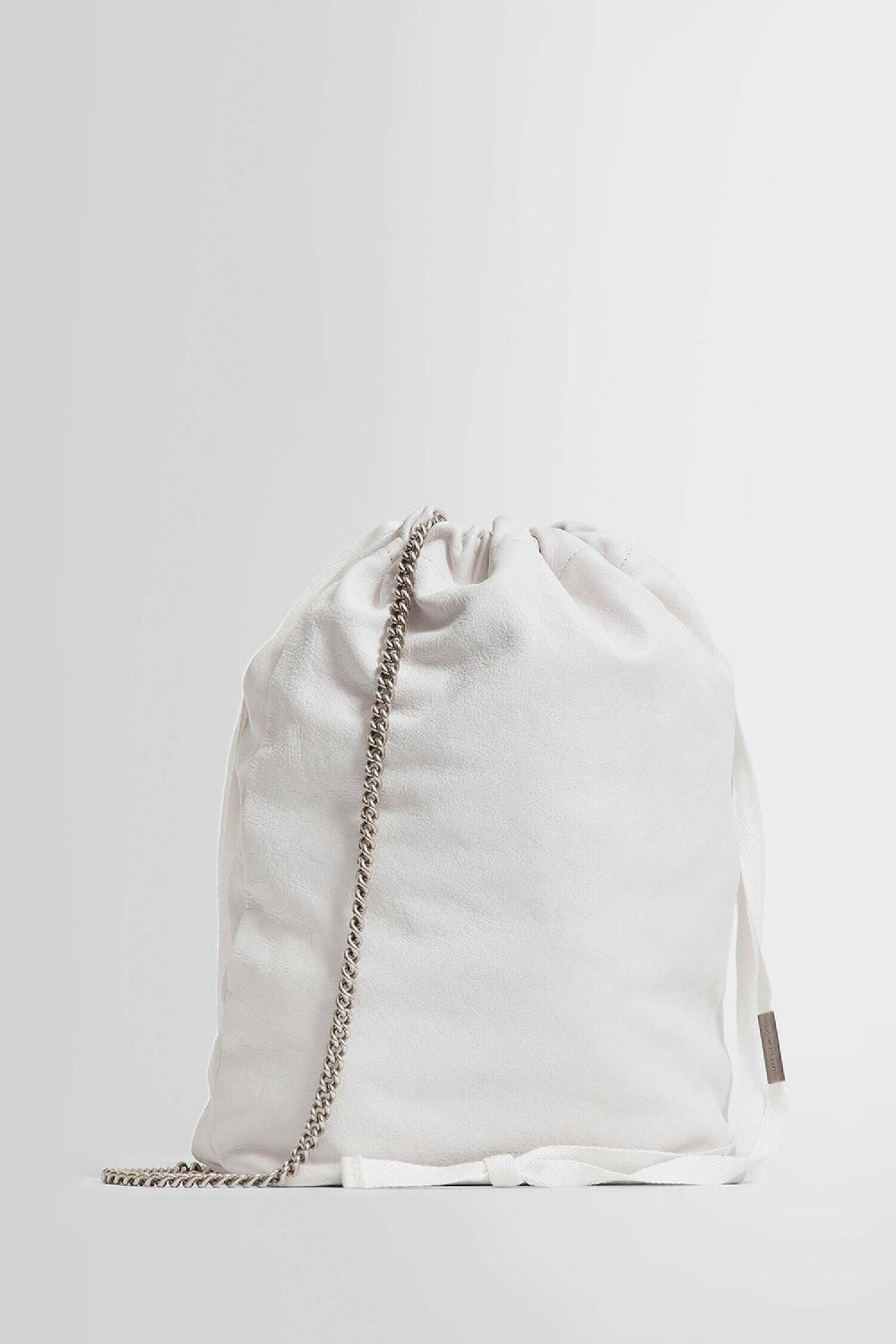 Antonioli ANN DEMEULEMEESTER UNISEX WHITE CROSSBODY BAGS