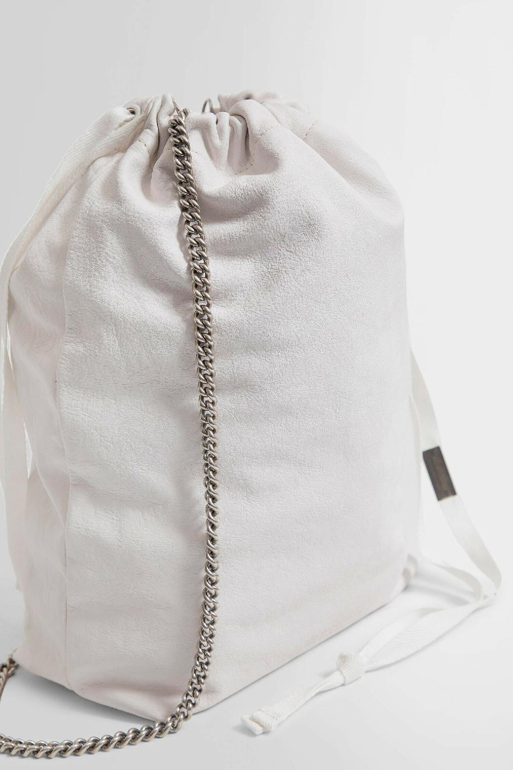 Antonioli ANN DEMEULEMEESTER UNISEX WHITE CROSSBODY BAGS