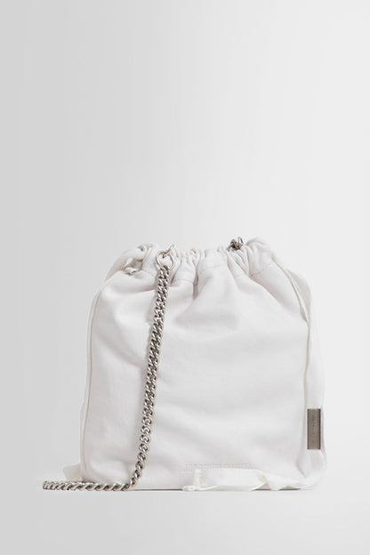 Antonioli ANN DEMEULEMEESTER UNISEX WHITE CROSSBODY BAGS