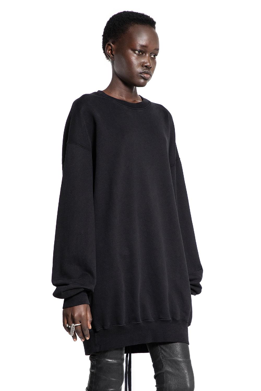 Antonioli ANN DEMEULEMEESTER WOMAN BLACK SWEATSHIRTS