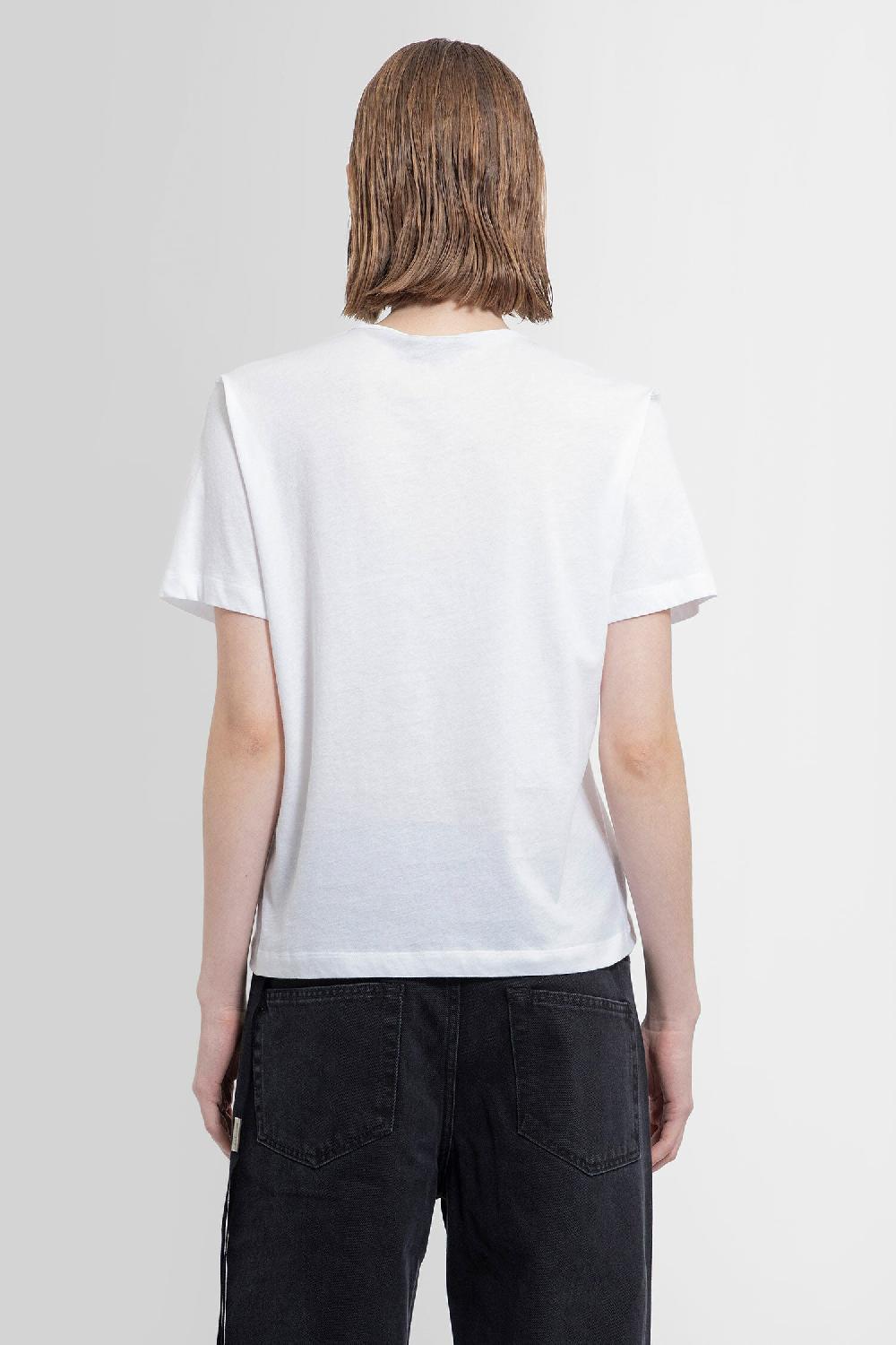 Antonioli ANN DEMEULEMEESTER WOMAN WHITE T-SHIRTS & TANK TOPS