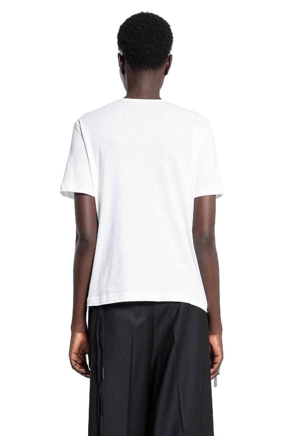 Antonioli ANN DEMEULEMEESTER WOMAN WHITE T-SHIRTS & TANK TOPS