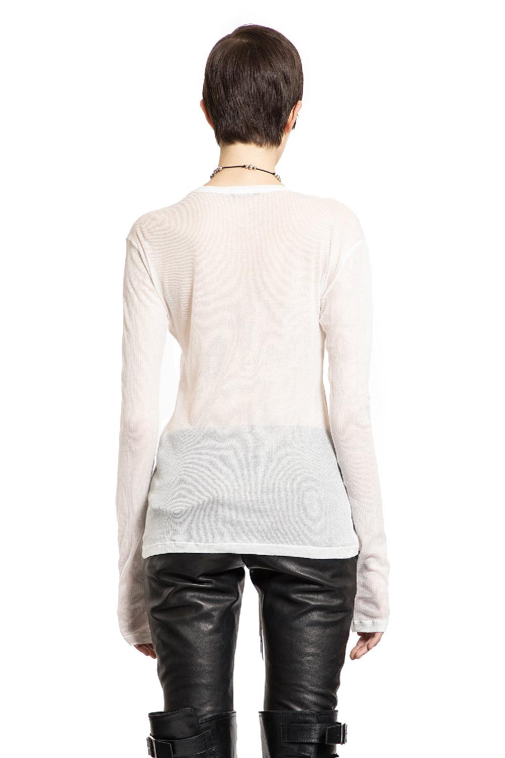 Antonioli ANN DEMEULEMEESTER WOMAN WHITE T-SHIRTS & TANK TOPS