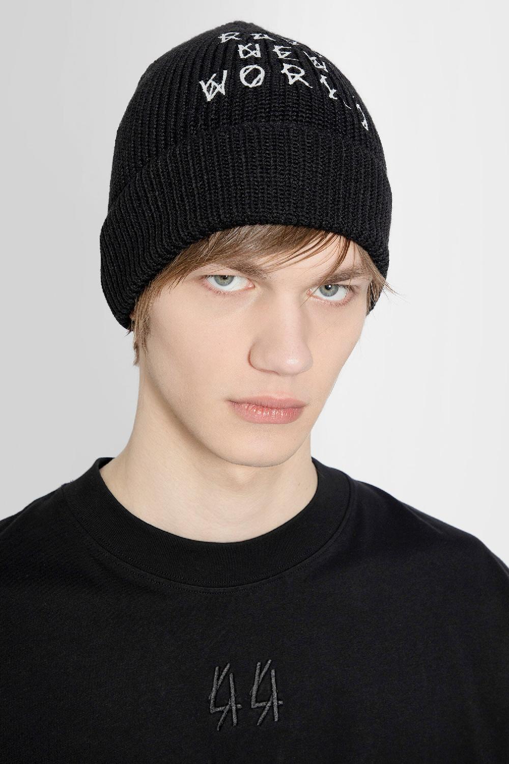 Antonioli 44 LABEL GROUP MAN BLACK HATS