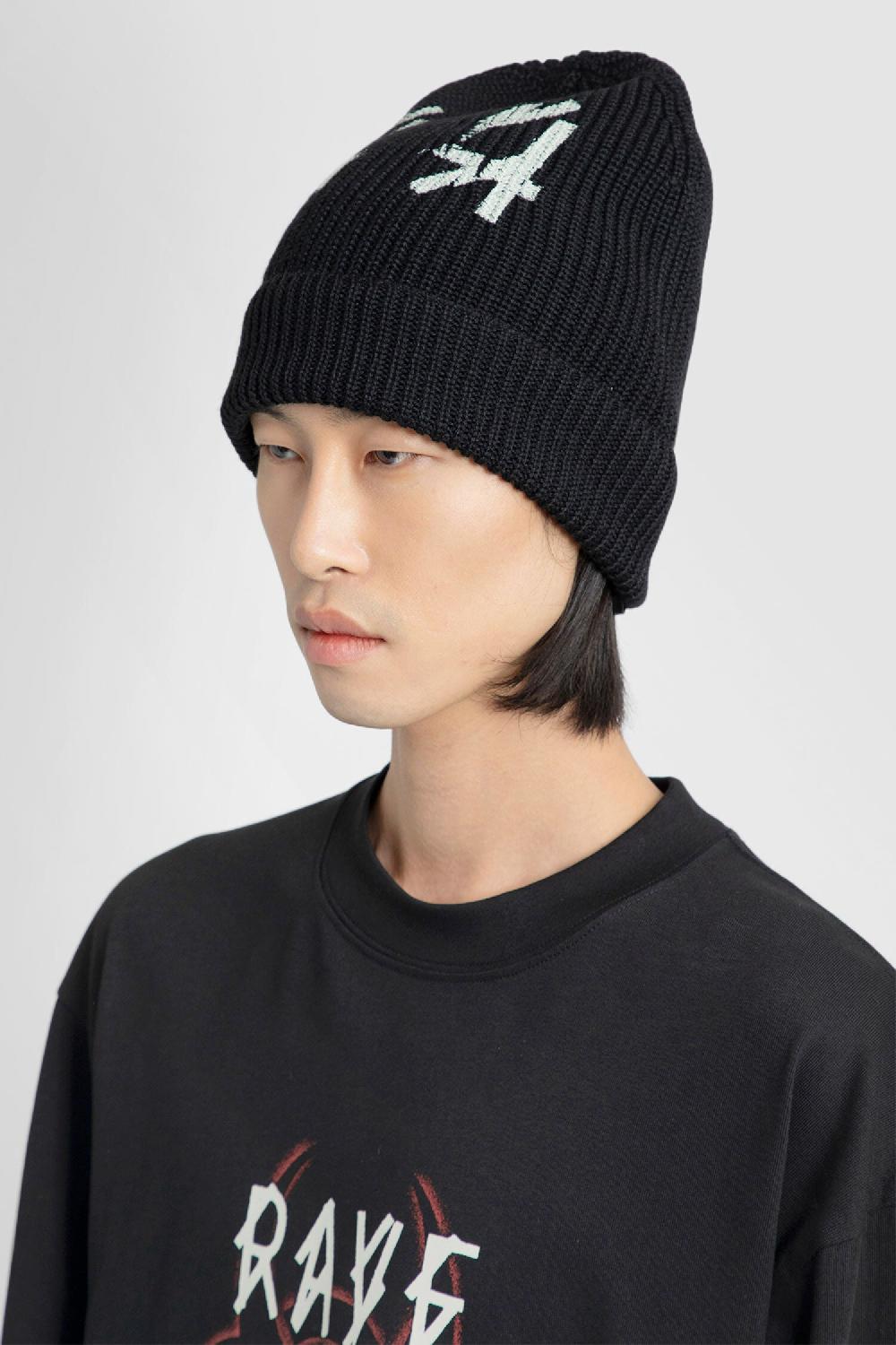 Antonioli 44 LABEL GROUP MAN BLACK HATS