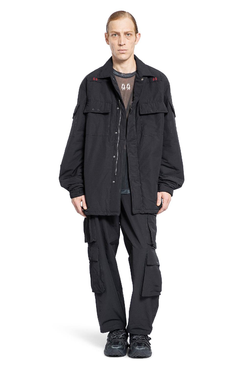 Antonioli 44 LABEL GROUP MAN BLACK JACKETS