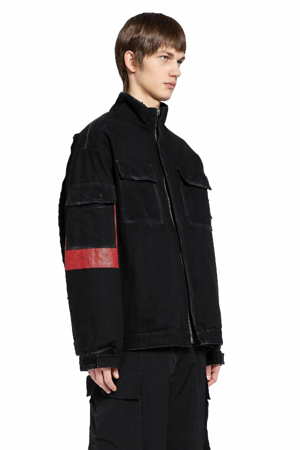 Antonioli 44 LABEL GROUP MAN BLACK JACKETS