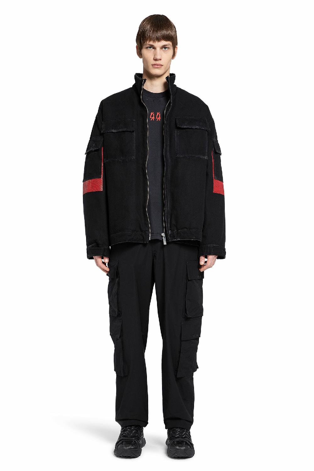 Antonioli 44 LABEL GROUP MAN BLACK JACKETS