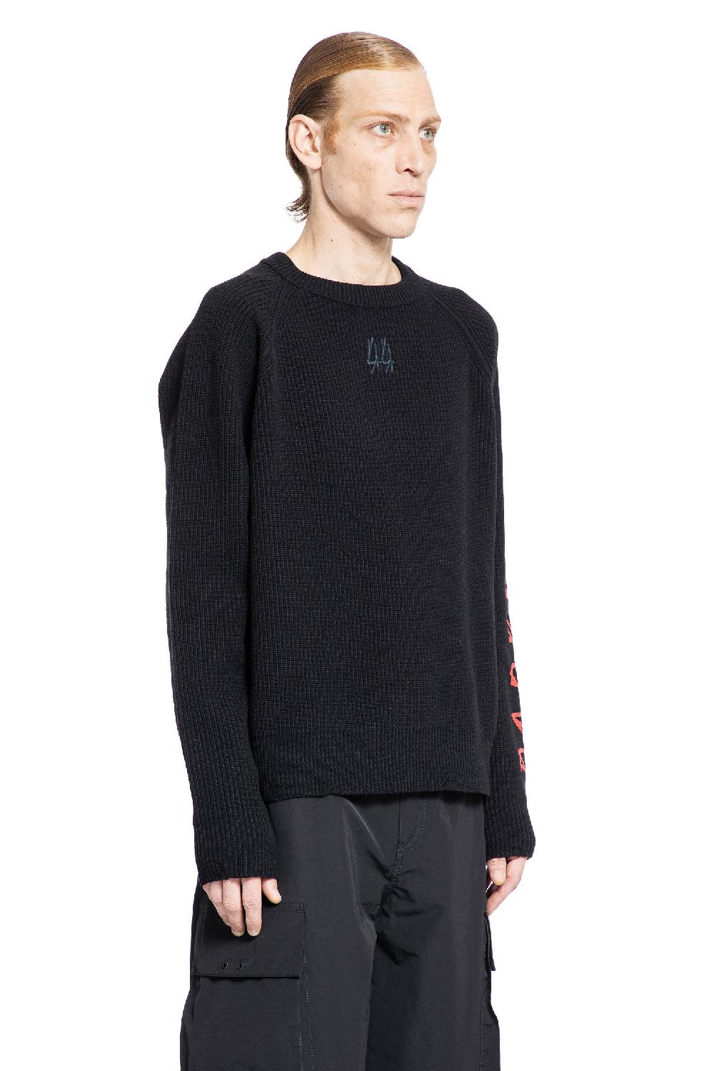 Antonioli 44 LABEL GROUP MAN BLACK KNITWEAR
