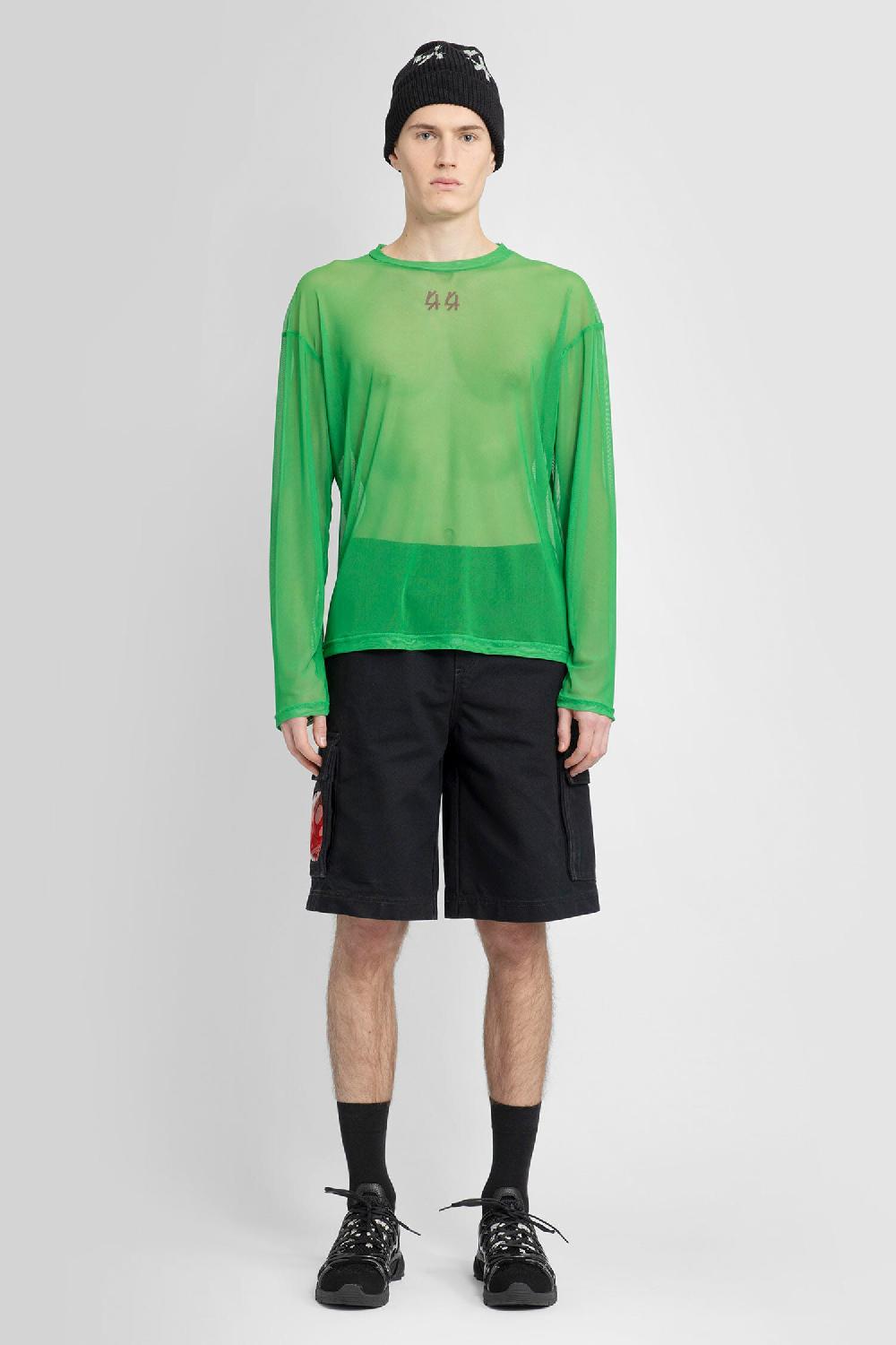 Antonioli 44 LABEL GROUP MAN BLACK SHORTS & SKIRTS