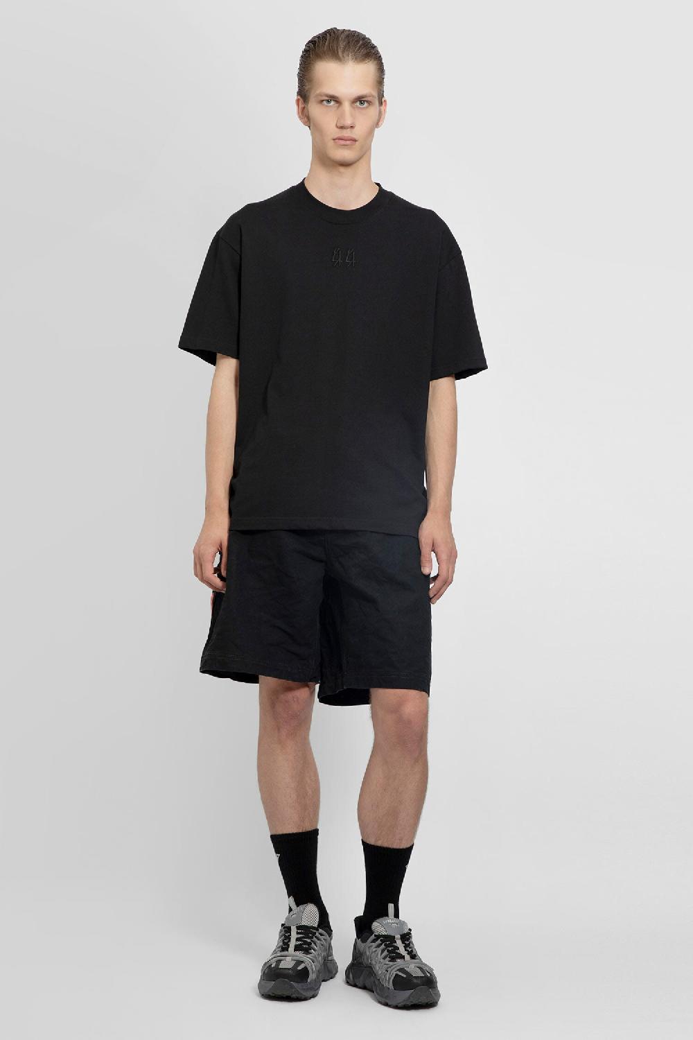 Antonioli 44 LABEL GROUP MAN BLACK SHORTS & SKIRTS