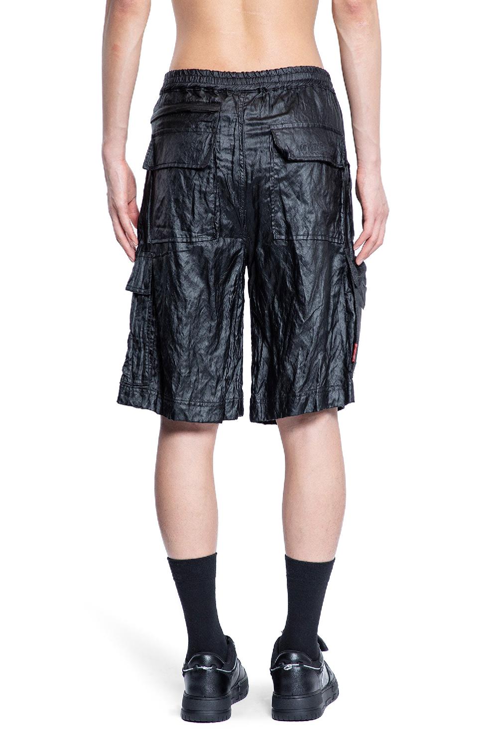 Antonioli 44 LABEL GROUP MAN BLACK SHORTS & SKIRTS