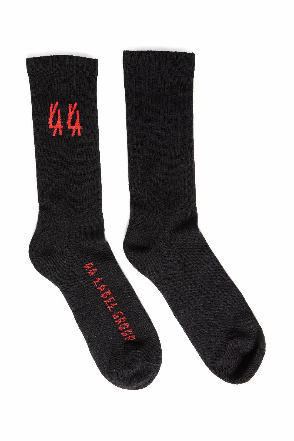 Antonioli 44 LABEL GROUP MAN BLACK SOCKS