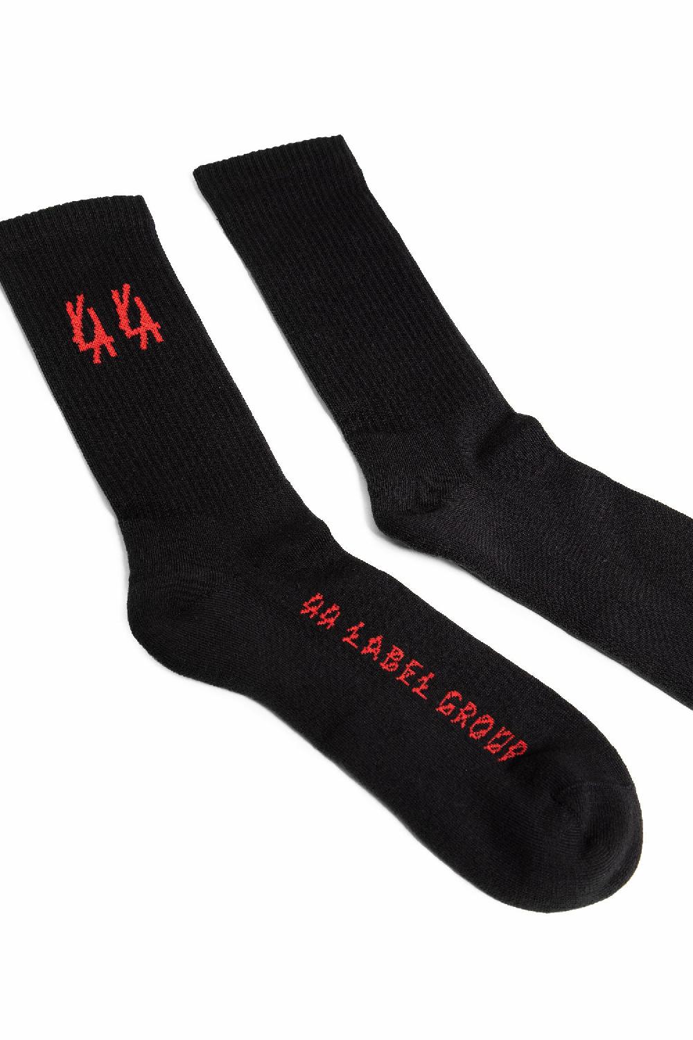Antonioli 44 LABEL GROUP MAN BLACK SOCKS