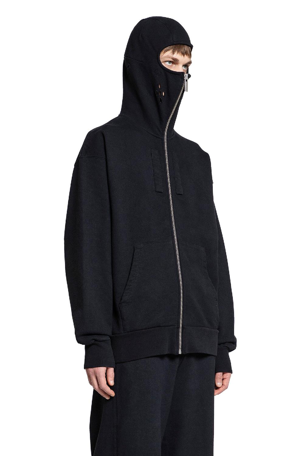 Antonioli 44 LABEL GROUP MAN BLACK SWEATSHIRTS