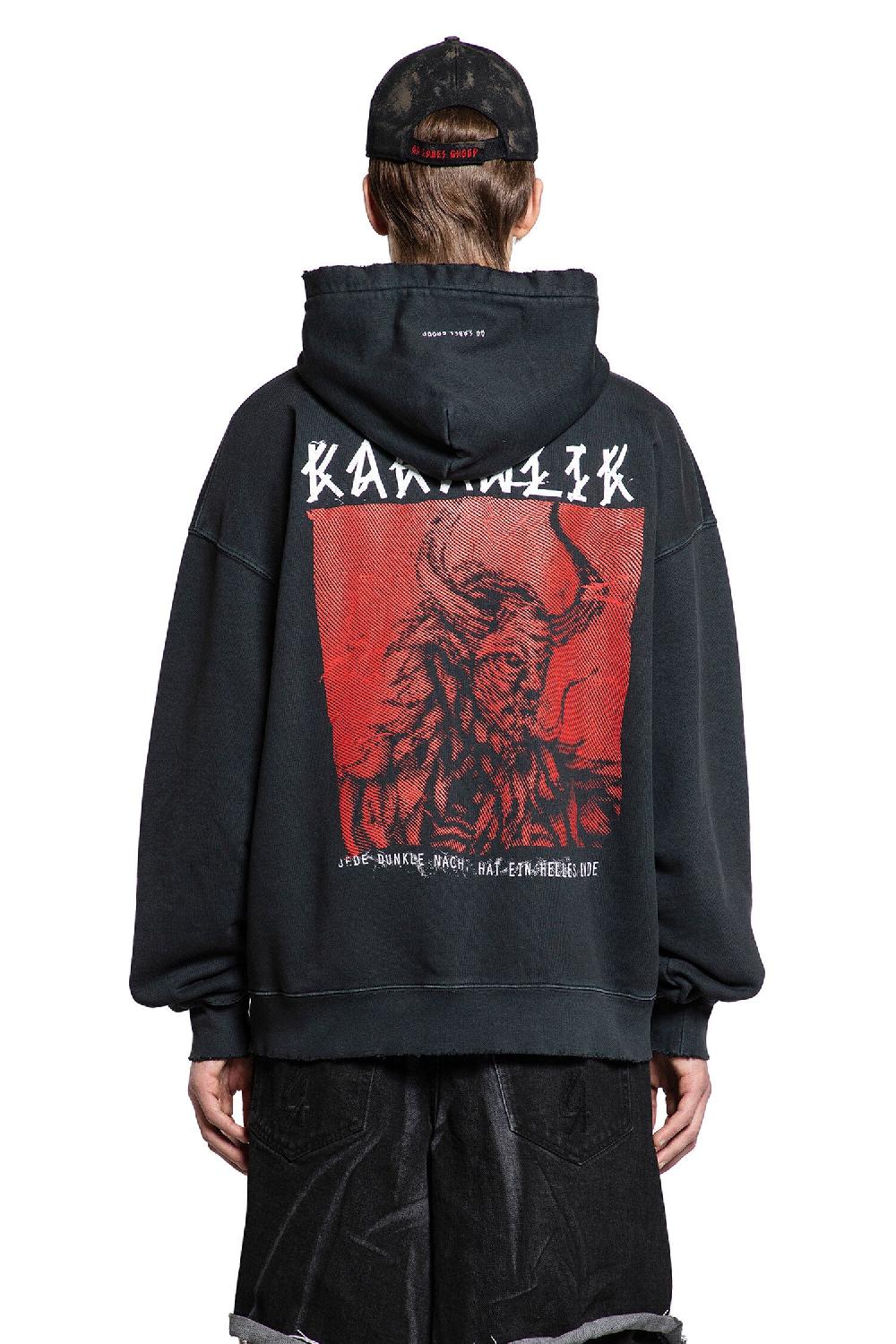 Antonioli 44 LABEL GROUP MAN BLACK SWEATSHIRTS