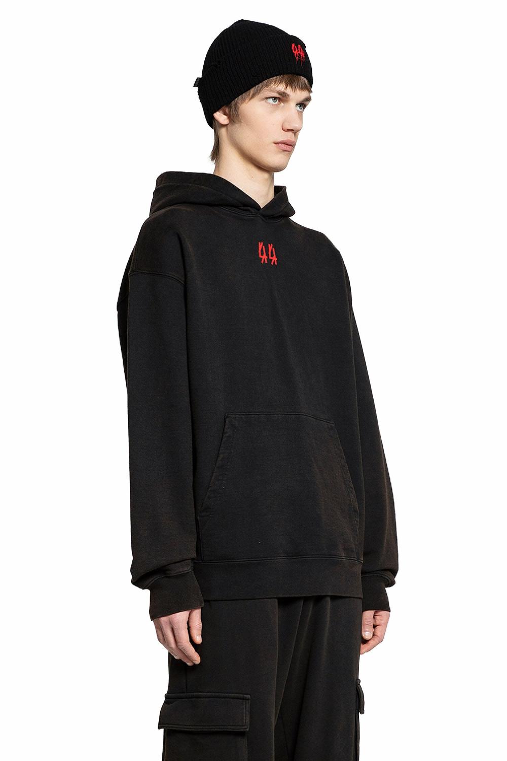 Antonioli 44 LABEL GROUP MAN BLACK SWEATSHIRTS
