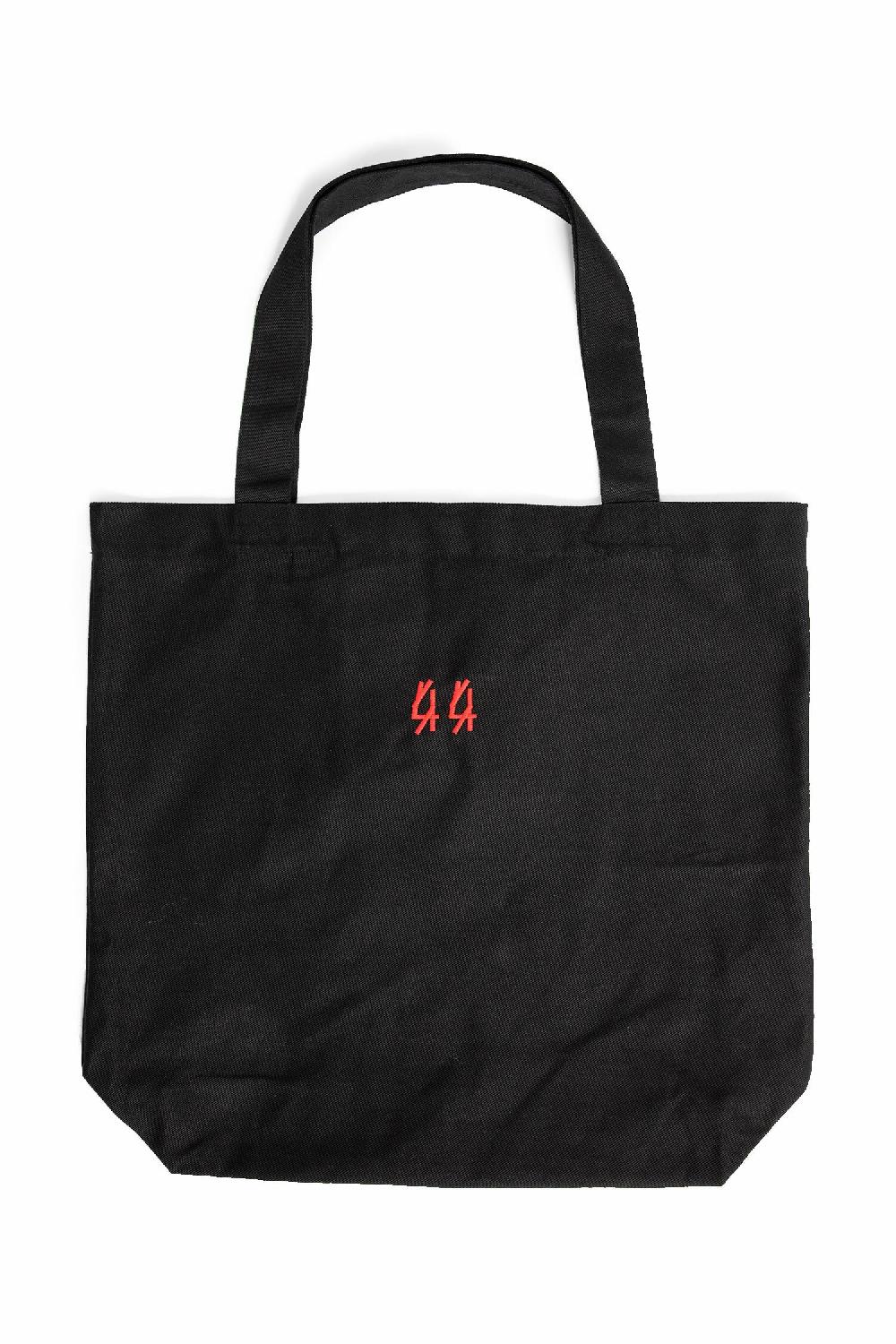 Antonioli 44 LABEL GROUP MAN BLACK TOTE BAGS