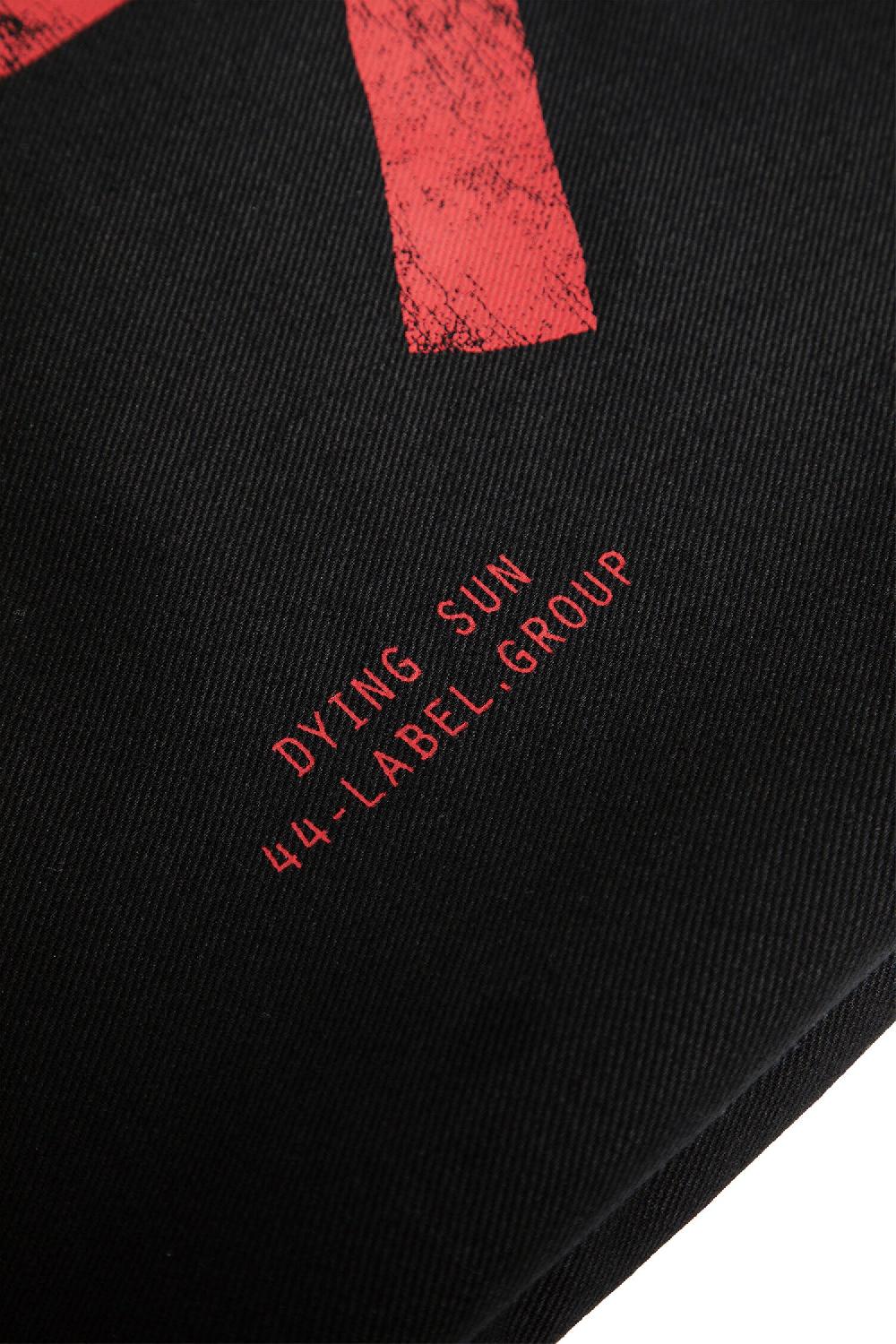 Antonioli 44 LABEL GROUP MAN BLACK TOTE BAGS