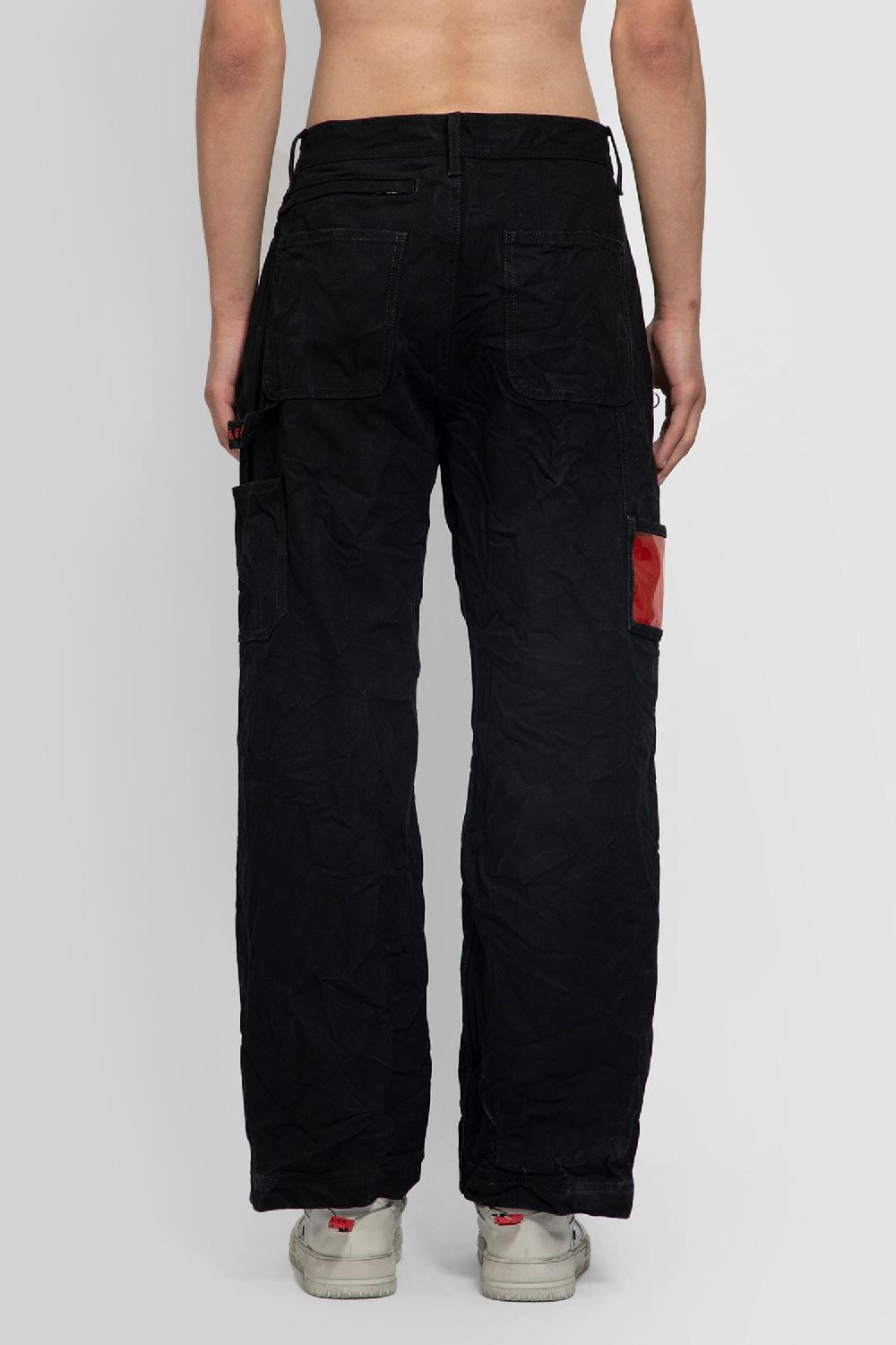 Antonioli 44 LABEL GROUP MAN BLACK TROUSERS