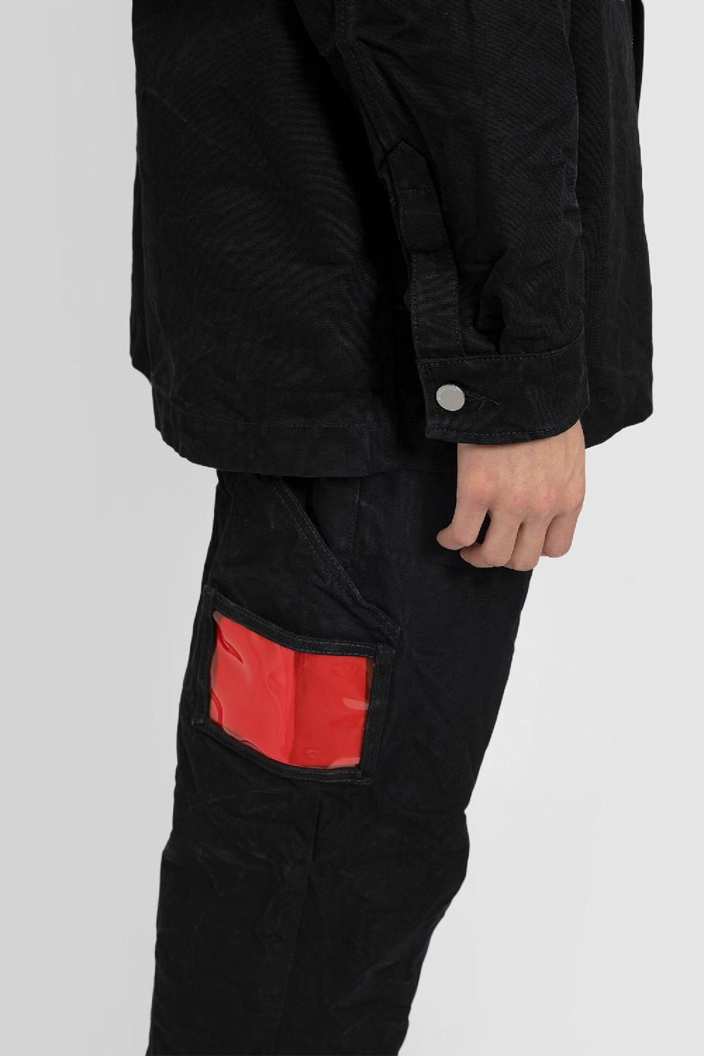Antonioli 44 LABEL GROUP MAN BLACK TROUSERS