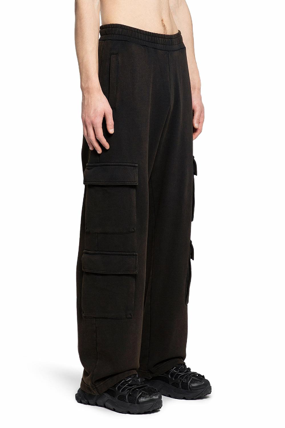 Antonioli 44 LABEL GROUP MAN BLACK TROUSERS