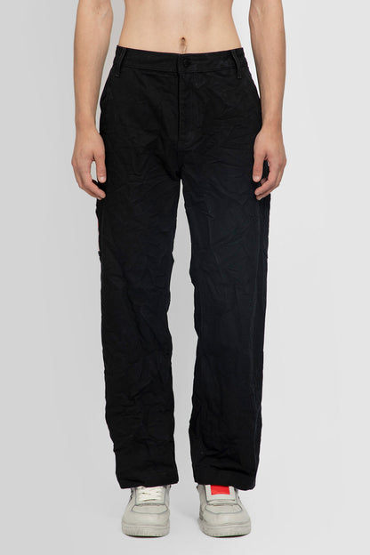 Antonioli 44 LABEL GROUP MAN BLACK TROUSERS