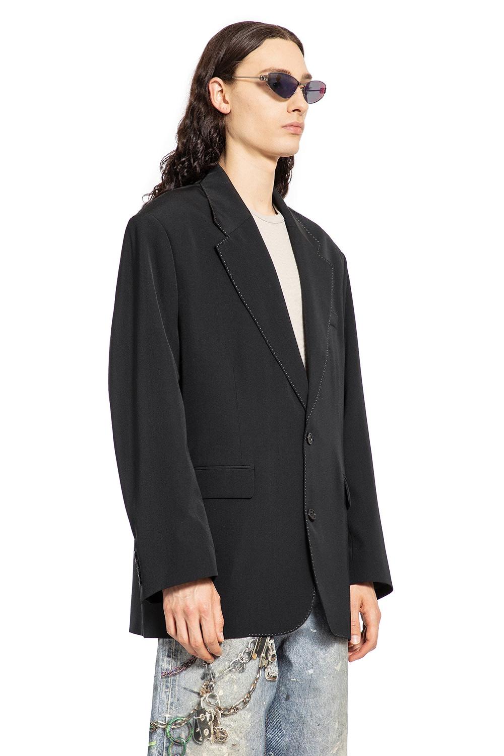 Antonioli ACNE STUDIOS MAN BLACK BLAZERS