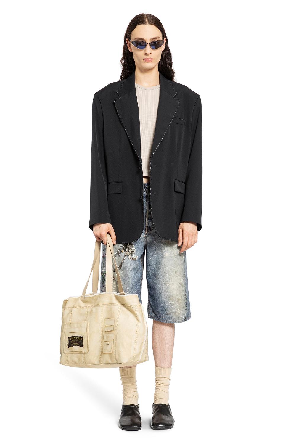 Antonioli ACNE STUDIOS MAN BLACK BLAZERS