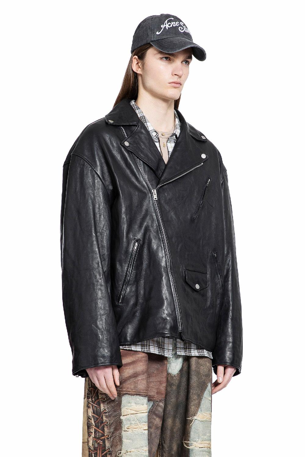 Antonioli ACNE STUDIOS MAN BLACK JACKETS
