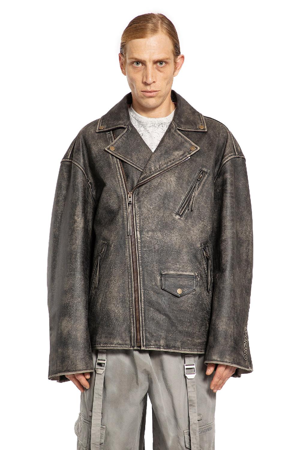 Antonioli ACNE STUDIOS MAN BLACK JACKETS