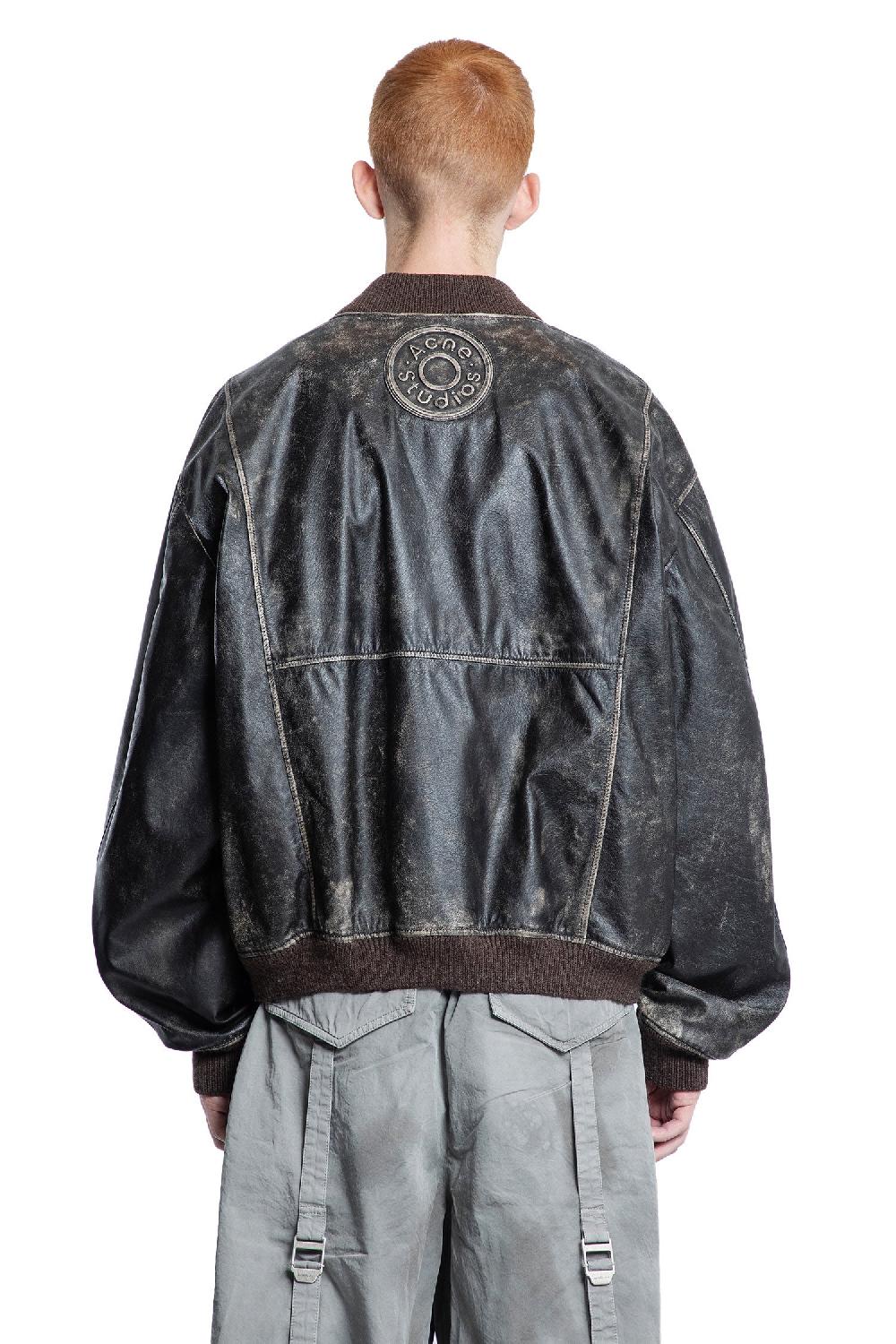 Antonioli ACNE STUDIOS MAN BLACK JACKETS