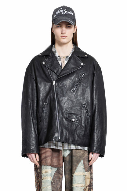 Antonioli ACNE STUDIOS MAN BLACK JACKETS
