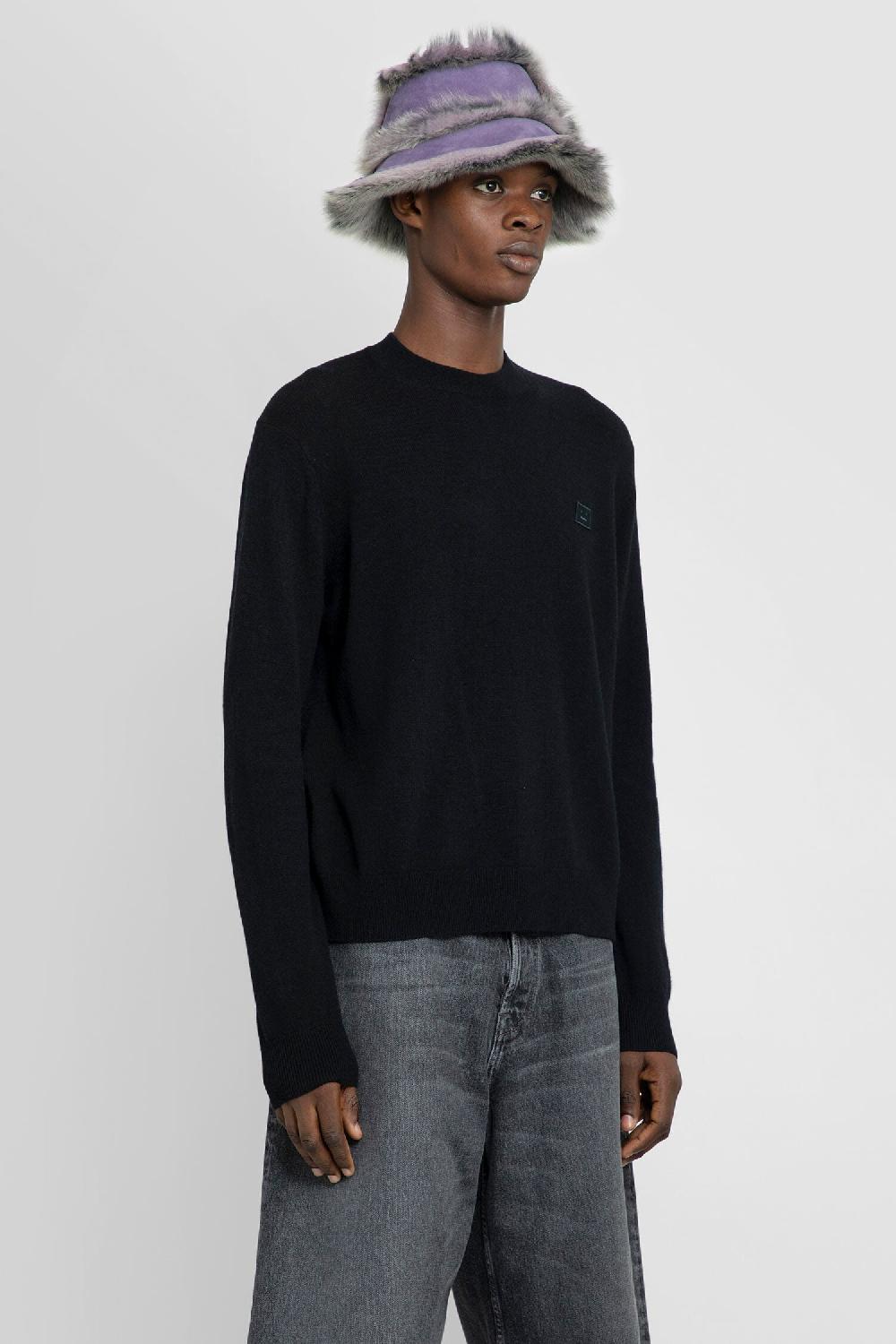 Antonioli ACNE STUDIOS MAN BLACK KNITWEAR