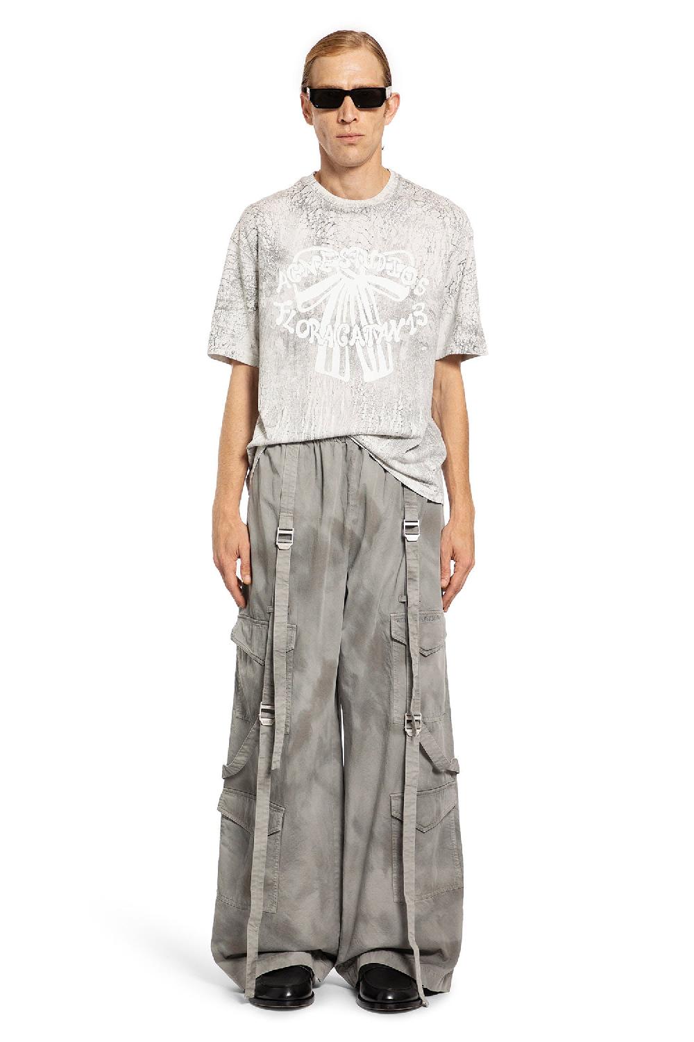 Antonioli ACNE STUDIOS MAN GREY T-SHIRTS & TANK TOPS