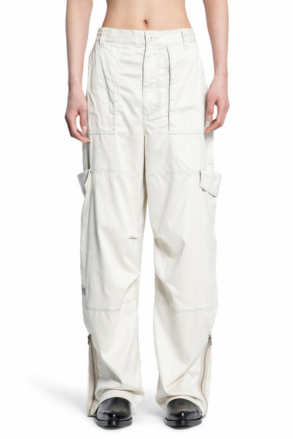 Antonioli ACNE STUDIOS MAN OFF-WHITE TROUSERS