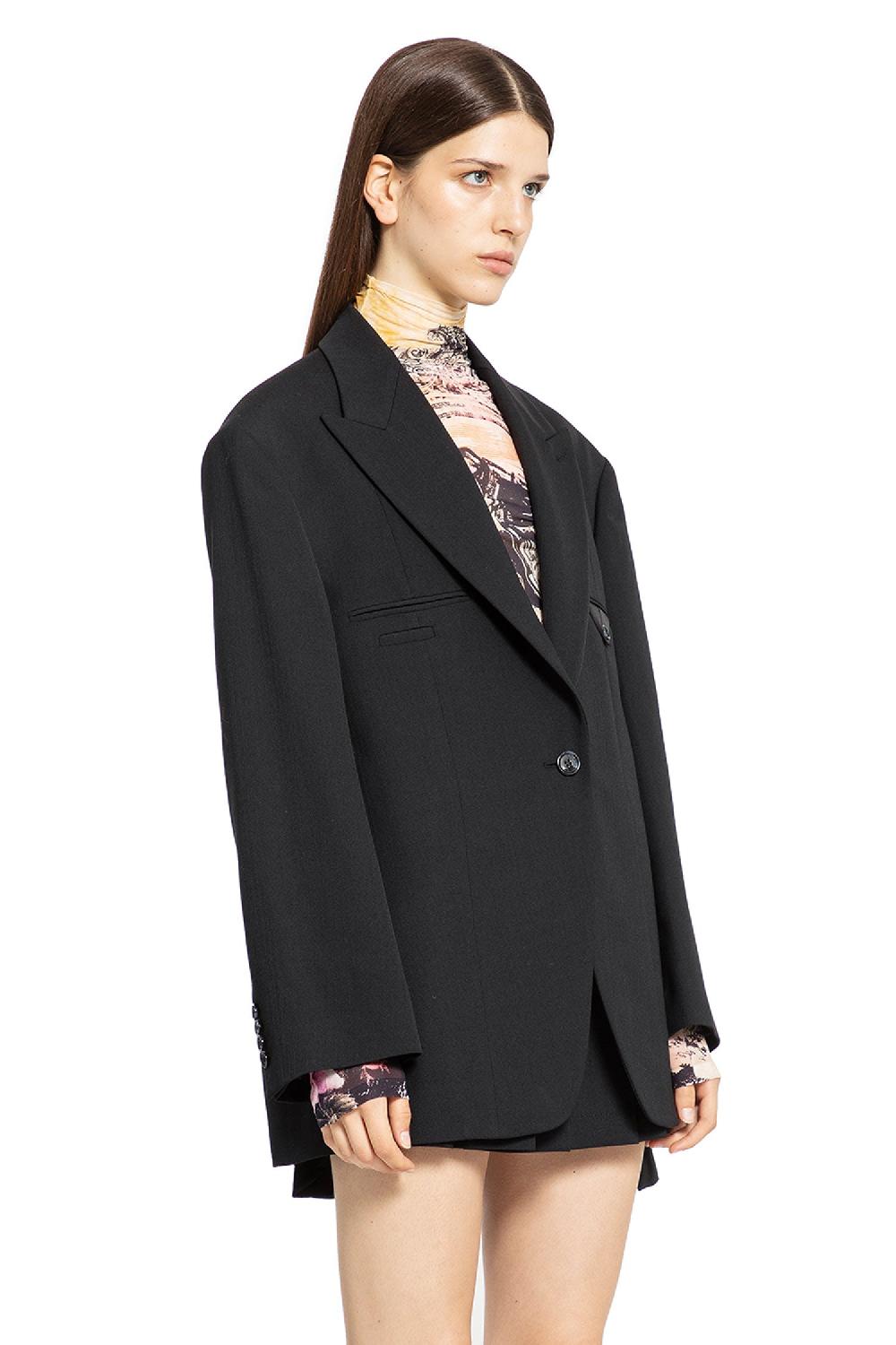 Antonioli ACNE STUDIOS WOMAN BLACK BLAZERS