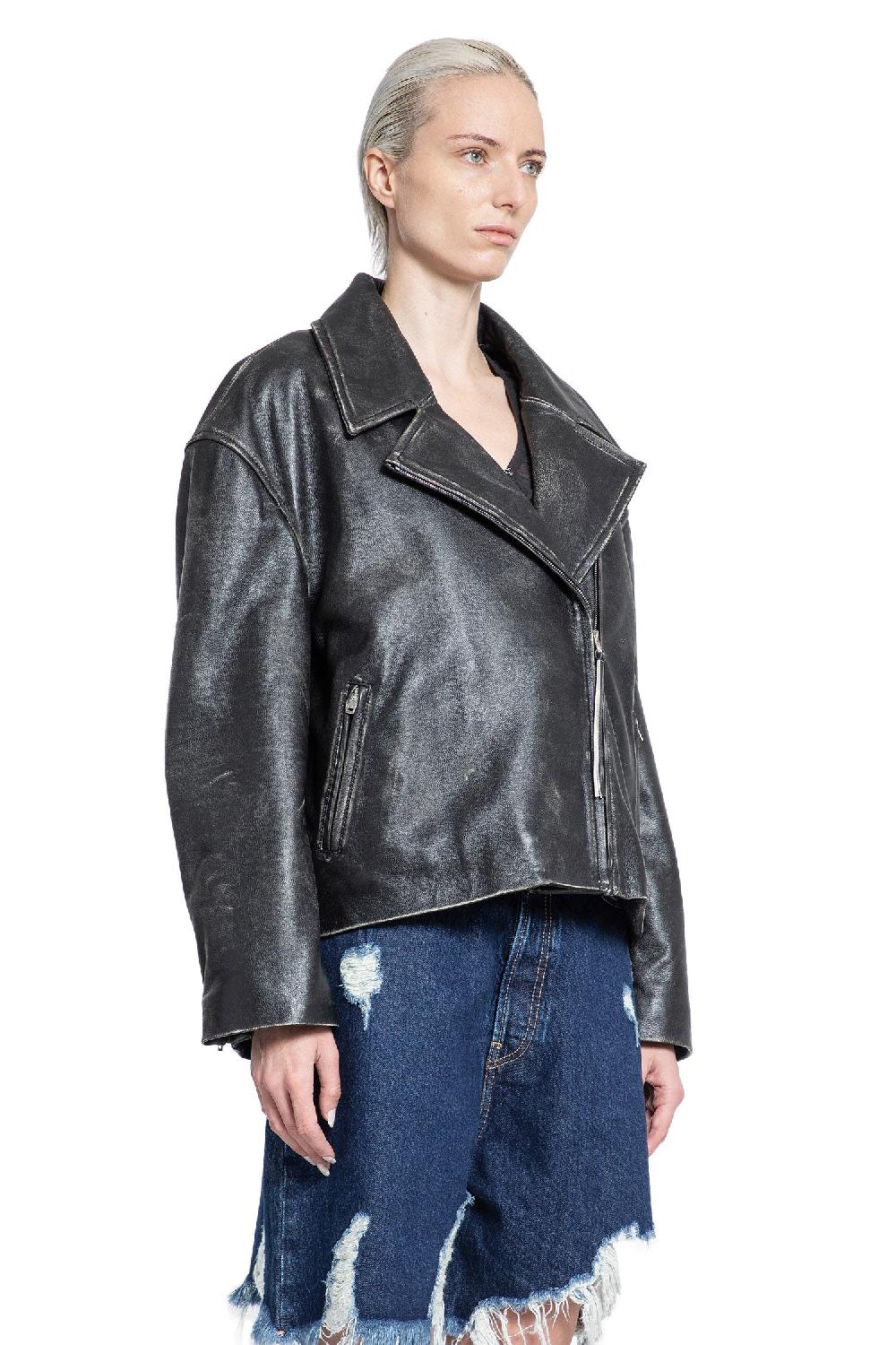 Antonioli ACNE STUDIOS WOMAN BLACK JACKETS