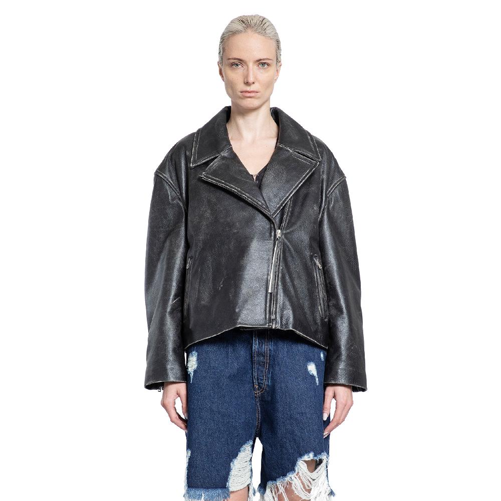 Antonioli ACNE STUDIOS WOMAN BLACK JACKETS