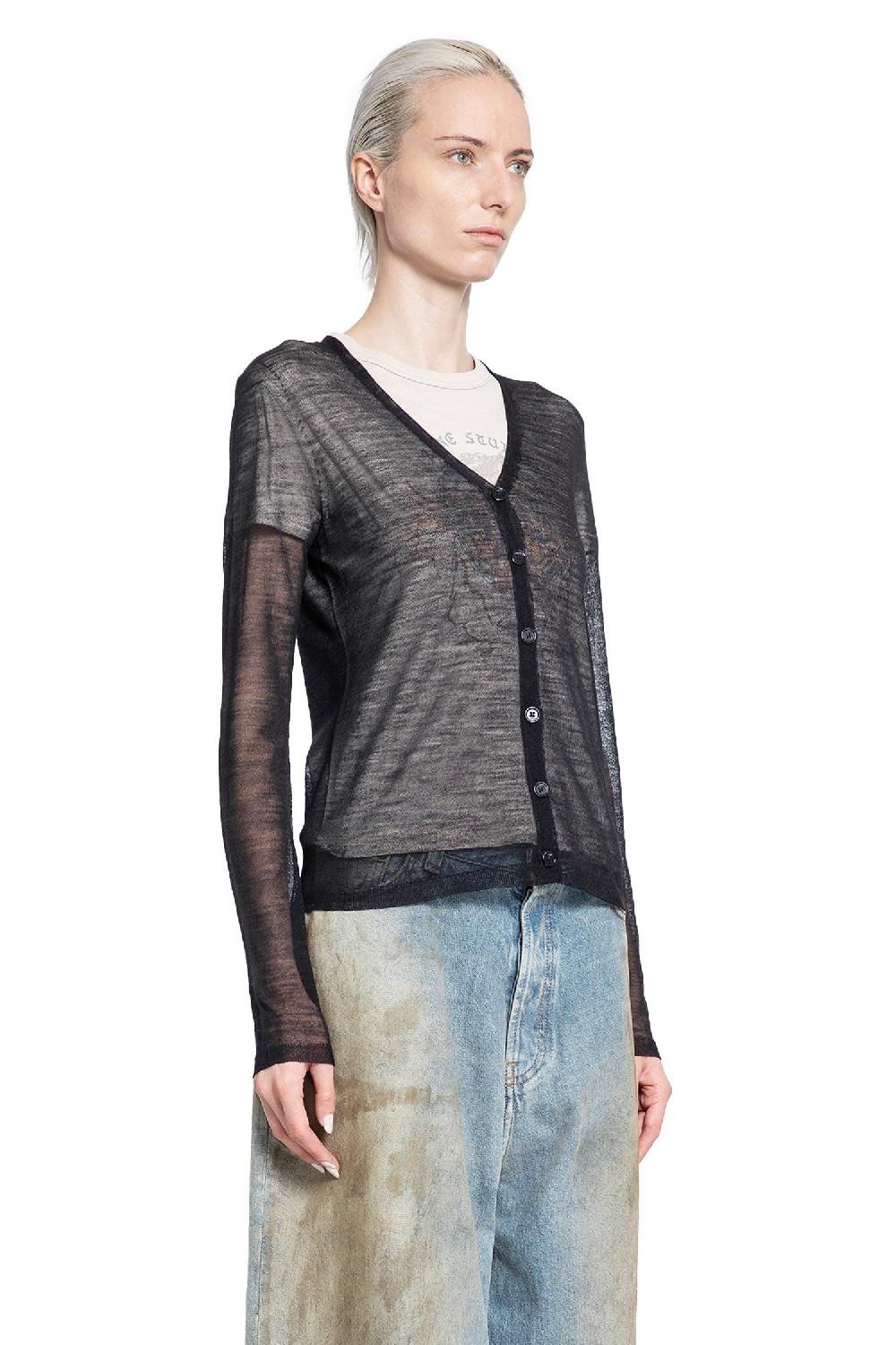 Antonioli ACNE STUDIOS WOMAN BLACK KNITWEAR