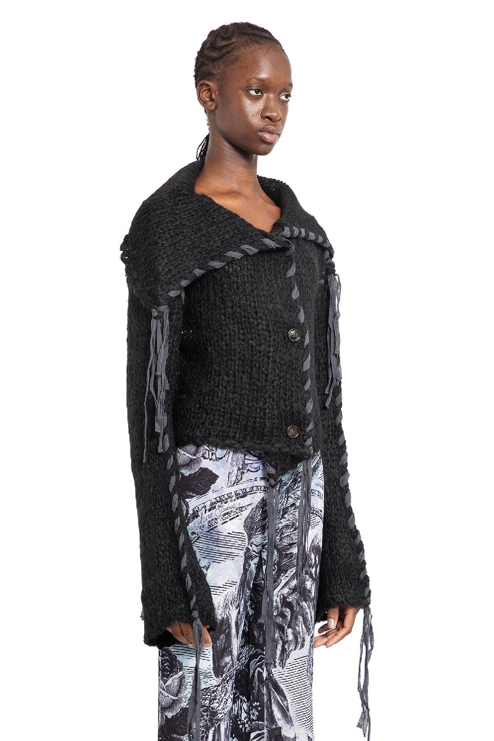 Antonioli ACNE STUDIOS WOMAN BLACK KNITWEAR