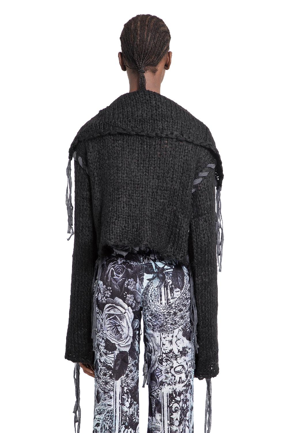 Antonioli ACNE STUDIOS WOMAN BLACK KNITWEAR